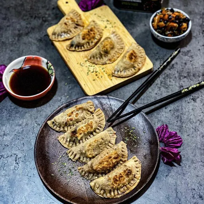 Image représentant Gyozas aux haricots noirs