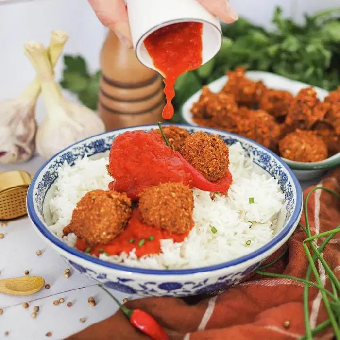 Image représentant Boulettes veggie aux haricots rouges